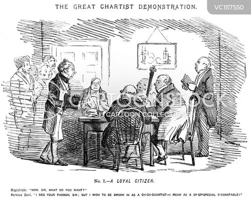 Queen victoria chartists image