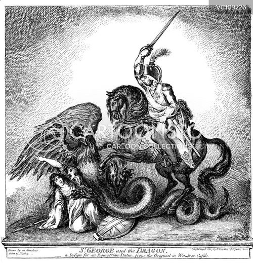 King Iii Vintage and Historic Cartoons