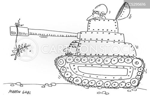 Army Tanks Cartoons and Comics - funny pictures from CartoonStock