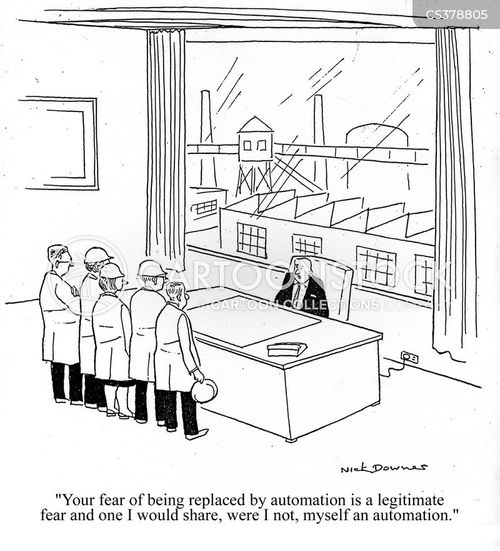Automations Cartoons and Comics funny pictures from CartoonStock