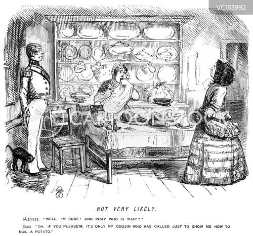 Employment Vintage and Historic Cartoons