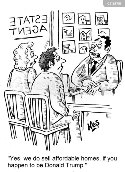 Affordable Housing Cartoons and Comics funny pictures from CartoonStock