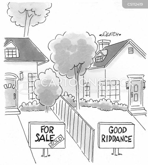 Neighborhood Cartoons and Comics - funny pictures from CartoonStock