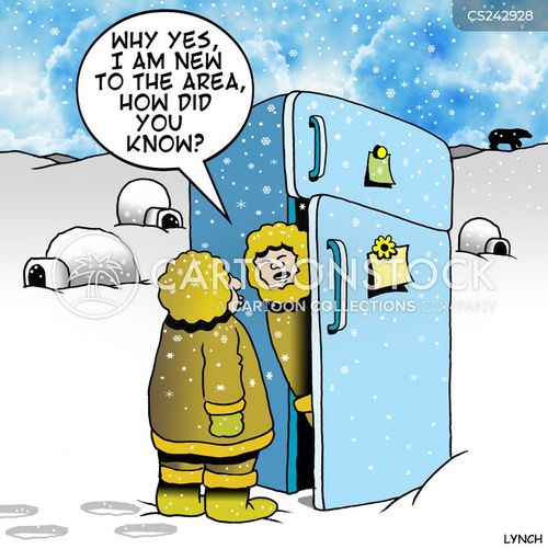 Fridge Freezer Cartoons and Comics funny pictures from CartoonStock