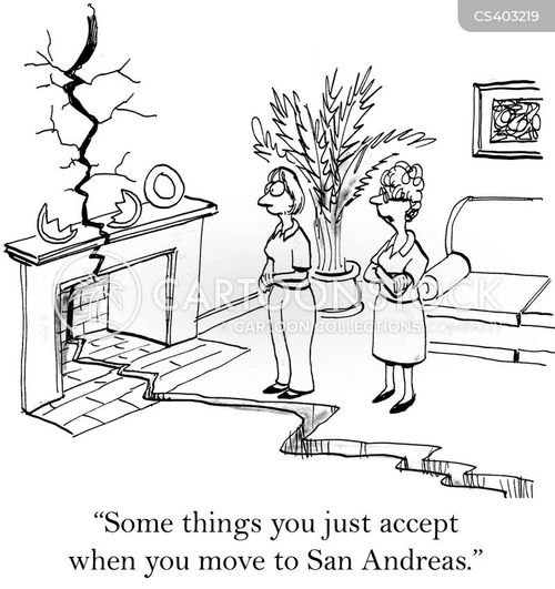 Fault Line Cartoons and Comics funny pictures from CartoonStock