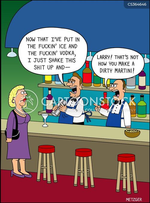 Dirty Martini Cartoons and Comics - funny pictures from CartoonStock