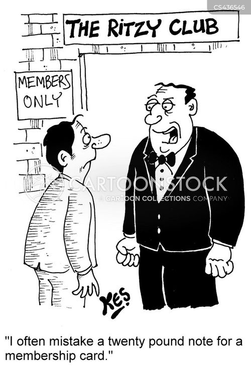 Membership Card Cartoons and Comics - funny pictures from CartoonStock