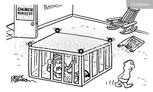Church Nursery Cartoons and Comics - funny pictures from CartoonStock