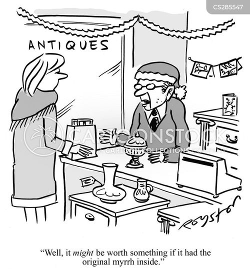 Antiques Dealer Cartoons and Comics funny pictures from CartoonStock