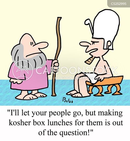 Kosher Food Cartoons and Comics funny pictures from CartoonStock
