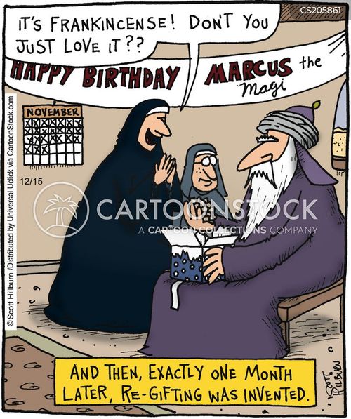 Gold Frankincense And Myrrh Cartoons and Comics funny pictures from