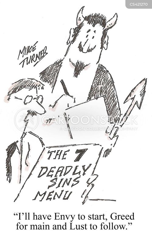 Deadly Sin Cartoons And Comics Funny Pictures From