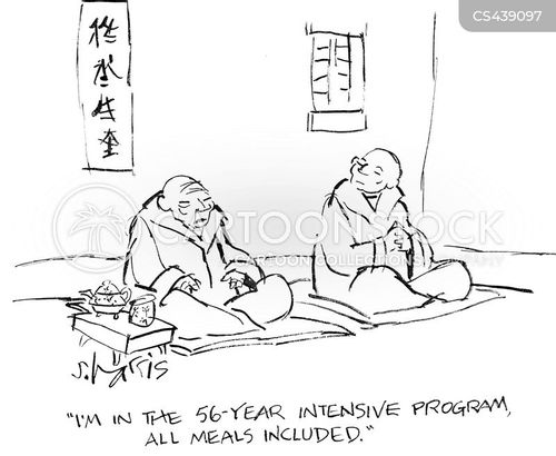 Buddhist Monastery Cartoons and Comics - funny pictures from CartoonStock