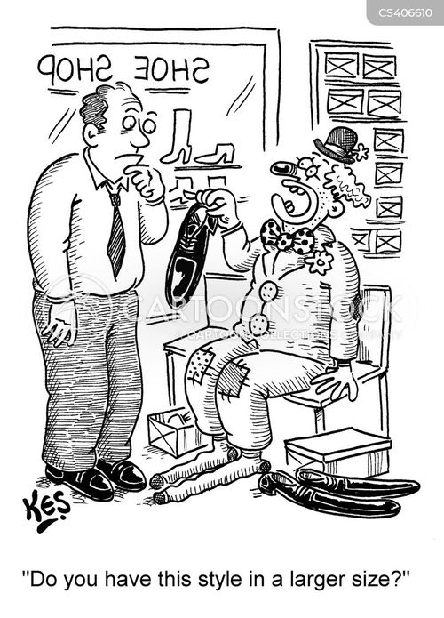 Big Shoes Cartoons and Comics funny pictures from