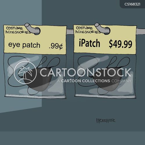 Eye Patch Cartoons and Comics funny pictures from CartoonStock