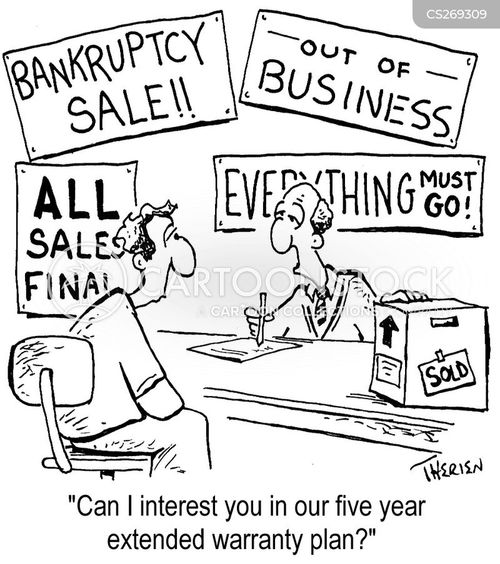 Extended Warranty Cartoons and Comics funny pictures from CartoonStock