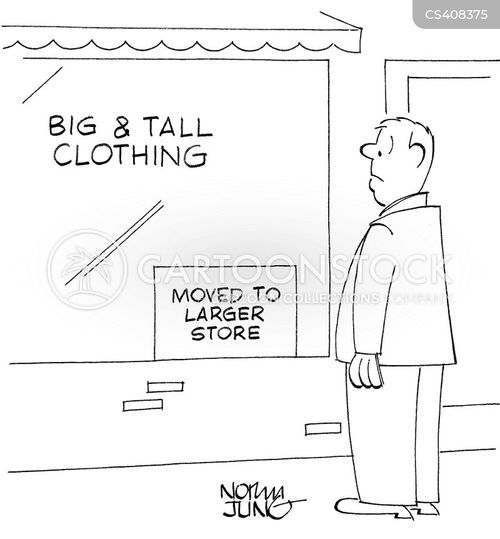 Big men clothing store