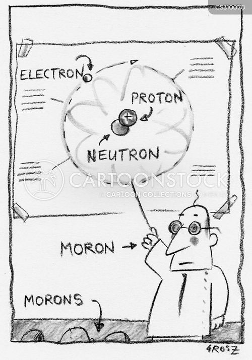 Electrons Cartoons and Comics funny pictures from CartoonStock