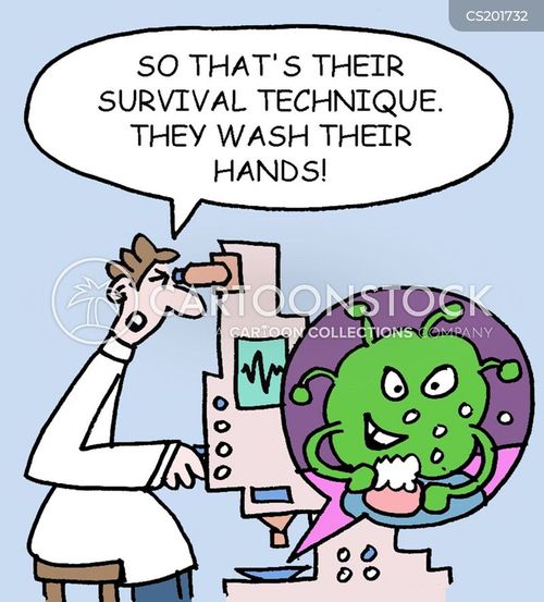 Washing Hands Cartoons and Comics - funny pictures from CartoonStock