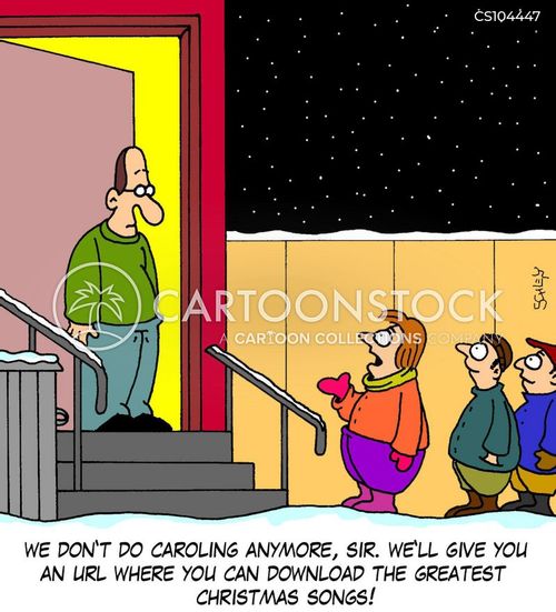 Carolers Cartoons and Comics - funny pictures from ...