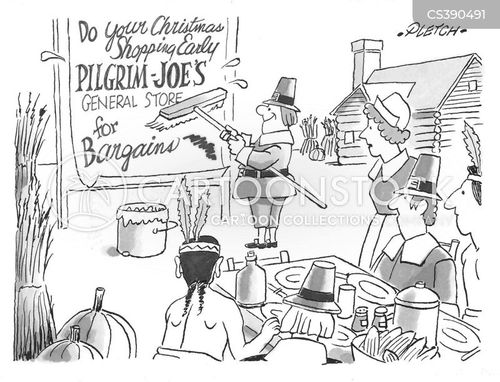 Pilgrim Father Cartoons And Comics - Funny Pictures From CartoonStock