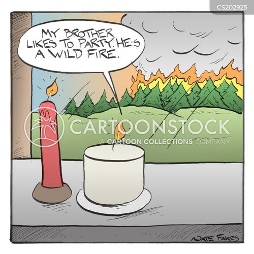 Wildfire Cartoons and Comics - funny pictures from CartoonStock