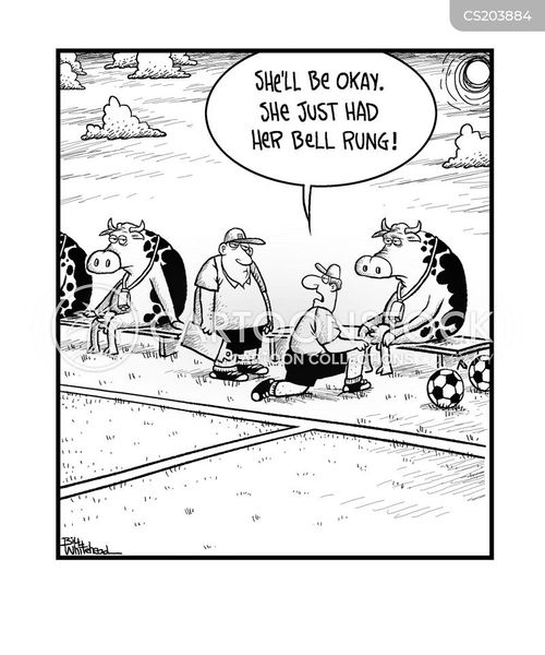 Football Injury Cartoons and Comics funny pictures from CartoonStock