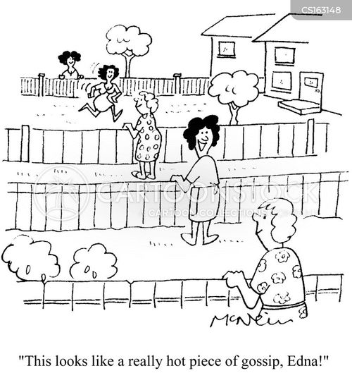 Garden Fence Cartoons and Comics funny pictures from CartoonStock
