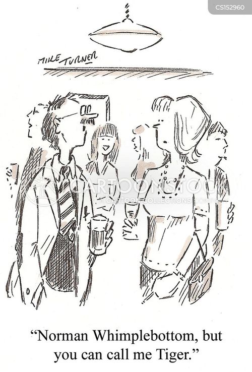 Nicknames Cartoons and Comics funny pictures from CartoonStock