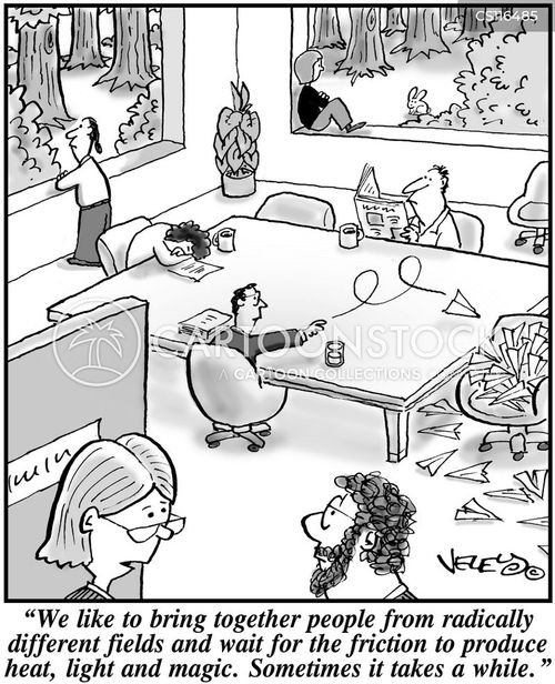 Teamwork Cartoons and Comics funny pictures from CartoonStock