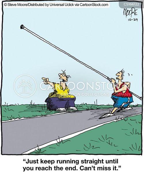 Pole Vault Cartoons and Comics funny pictures from CartoonStock