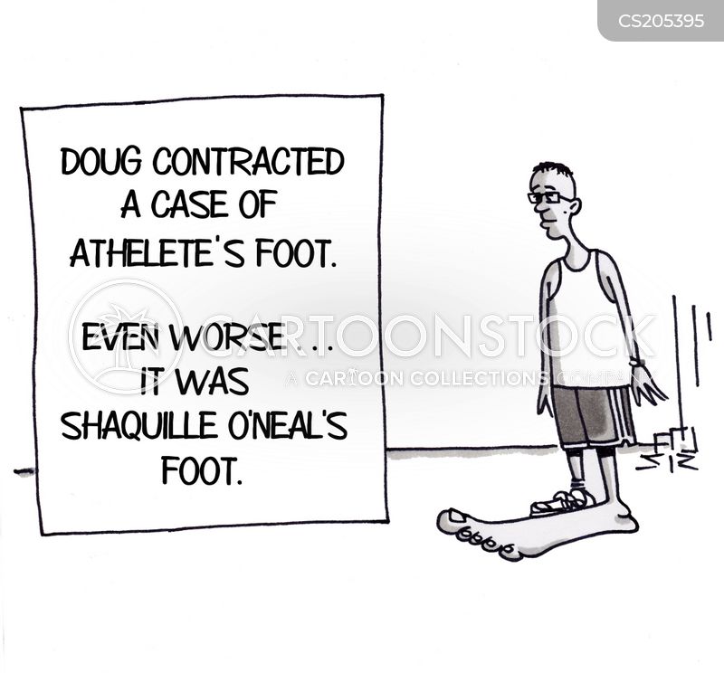 Fungal Infection Cartoons and Comics funny pictures from CartoonStock