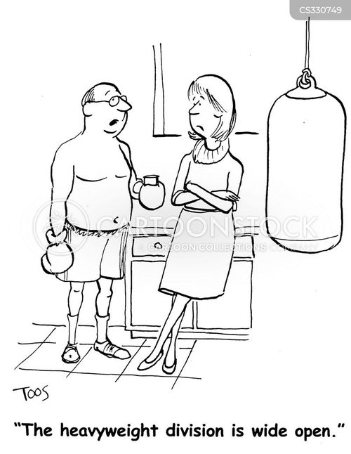 Punching Bag Cartoons and Comics funny pictures from CartoonStock
