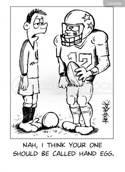 American Football Players Cartoons and Comics - funny pictures from