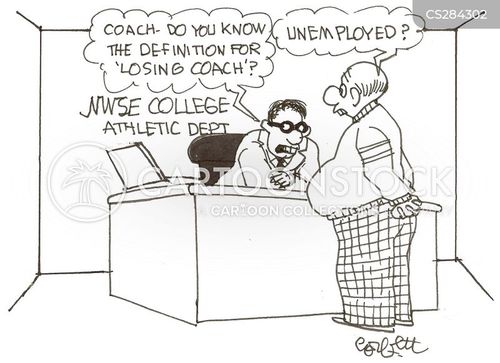 Losing Coaches Cartoons and Comics - funny pictures from CartoonStock