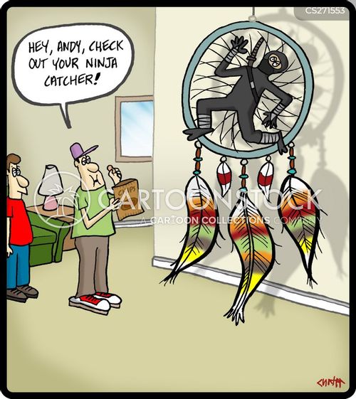 Dream Catchers Cartoons and Comics - funny pictures from CartoonStock