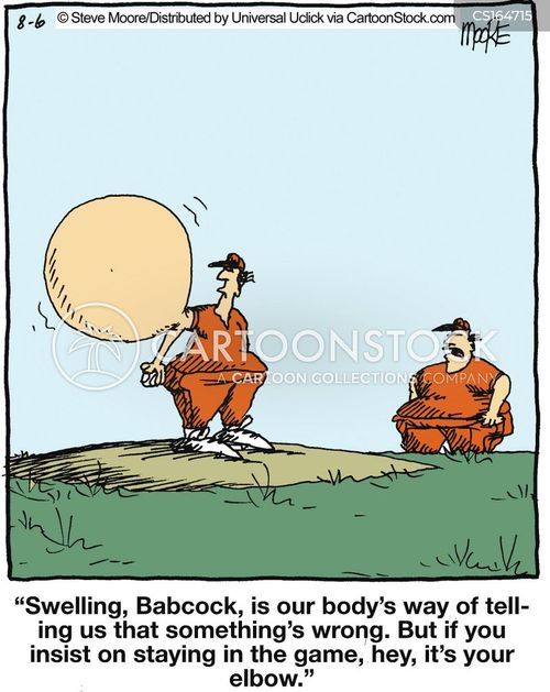 Elbow Cartoons and Comics - funny pictures from CartoonStock