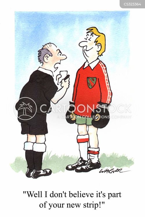 Football Strips Cartoons and Comics - funny pictures from CartoonStock
