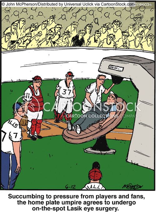 Laser Eye Surgery Cartoons and Comics funny pictures from CartoonStock