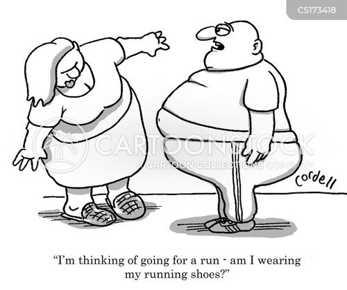 Running Shoes Cartoons and Comics - funny pictures from