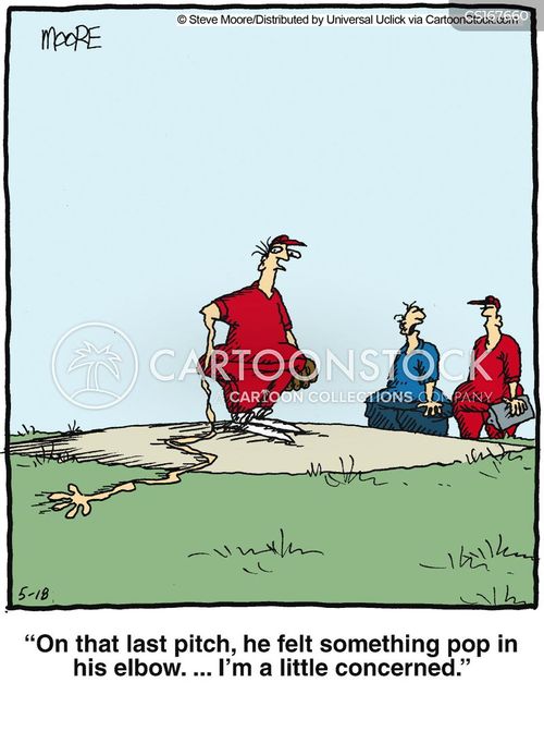 Elbow Cartoons and Comics funny pictures from CartoonStock