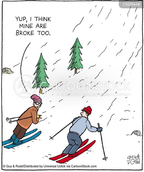 Snow Sports Cartoons and Comics funny pictures from CartoonStock