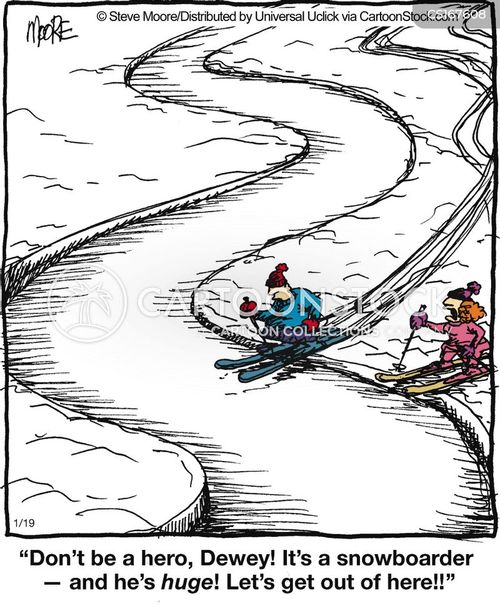 Snowboard Cartoons and Comics funny pictures from CartoonStock