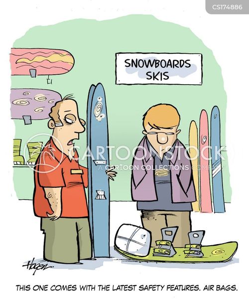 Snowboard Cartoons and Comics - funny pictures from CartoonStock