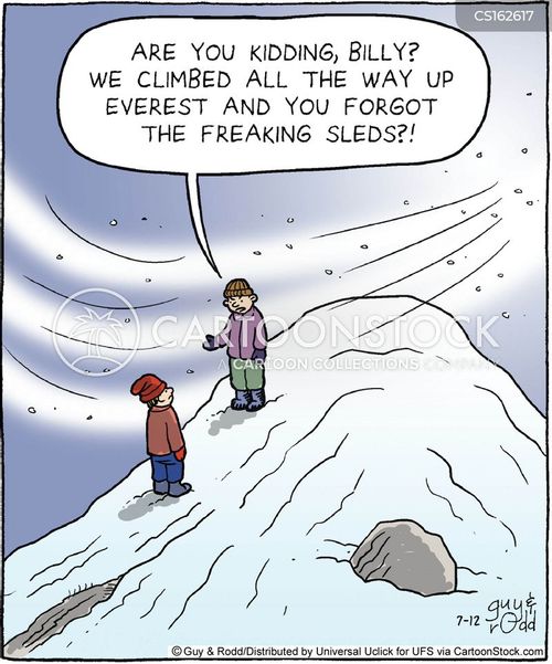 Rock Climbing Extreme Sport Cartoons and Comics funny pictures from