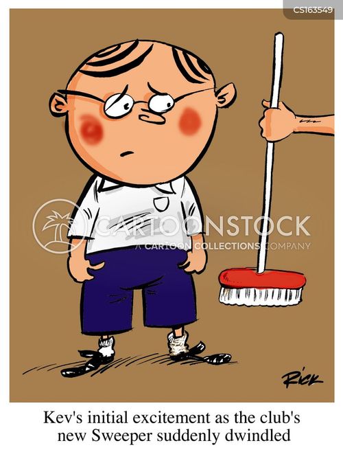 Sweepers Cartoons and Comics funny pictures from CartoonStock