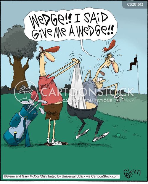 Golf Caddie Cartoons And Comics Funny Pictures From Cartoonstock