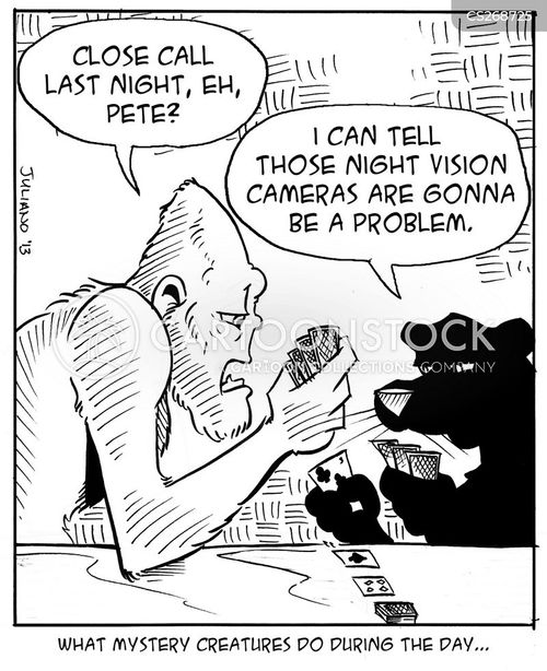 Night Vision Cartoons and Comics funny pictures from CartoonStock