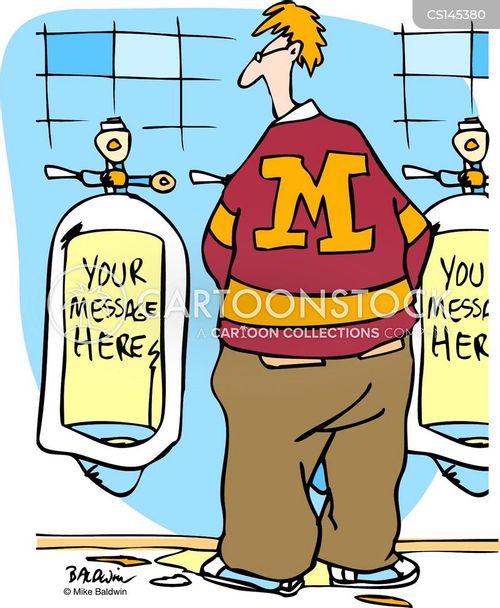 Public Lavatory Cartoons and Comics - funny pictures from CartoonStock