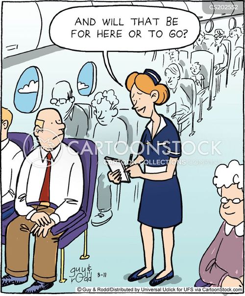 Air Stewardess Cartoons And Comics - Funny Pictures From Cartoonstock